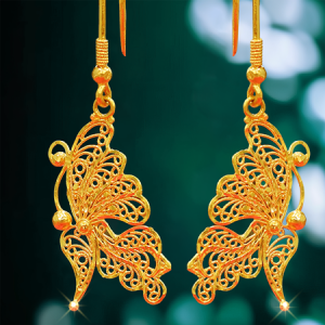 Butterfly Jhumka