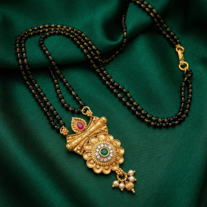 Black Bead Mangalsutra